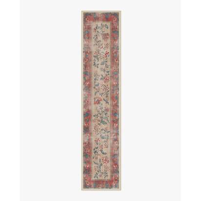 Lilou Currant & Teal Green Rug - 75 x 365 cm - All-In-One Rug