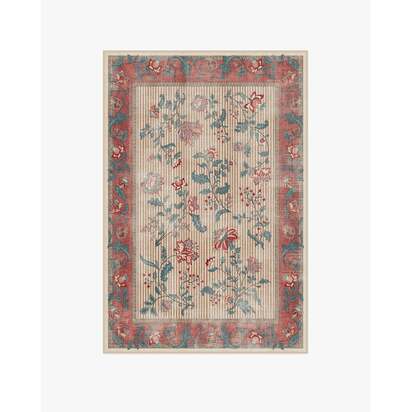 Lilou Currant & Teal Green Rug - 120 x 185 cm - All-In-One Rug
