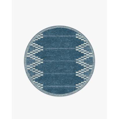 Sloane Blue Rug - 185 Round cm - All-In-One Rug