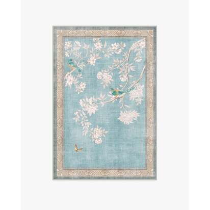 Hampton Soft Blue Rug by Gracie - 120 x 185 cm - All-In-One Rug