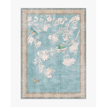 Hampton Soft Blue Rug by Gracie - 150 x 215 cm - All-In-One Rug