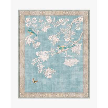 Hampton Soft Blue Rug by Gracie - 245 x 305 cm - All-In-One Rug