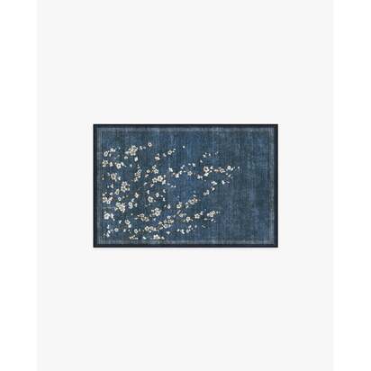 Sakura Indigo Rug by Gracie - 60 x 90 cm - All-In-One Rug