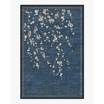 Sakura Indigo Rug by Gracie - 200 x 290 cm - All-In-One Rug