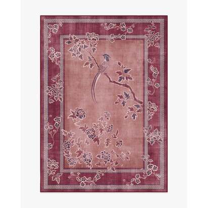 Draper Burgundy Rug by Gracie - 150 x 215 cm - All-In-One Rug