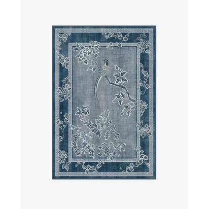 Draper Blue Rug by Gracie - 120 x 185 cm - All-In-One Rug