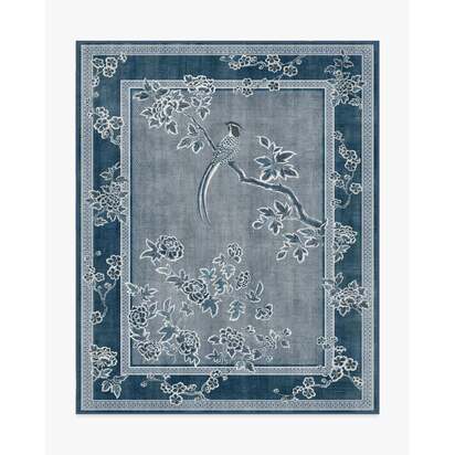 Draper Blue Rug by Gracie - 245 x 305 cm - All-In-One Rug
