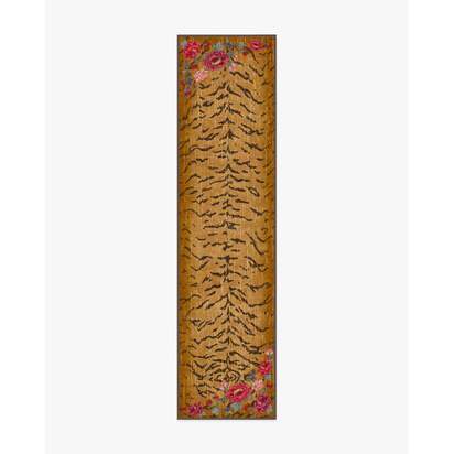 Bengal Bloom Multicolour Rug by Gracie - 75 x 305 cm - All-In-One Rug