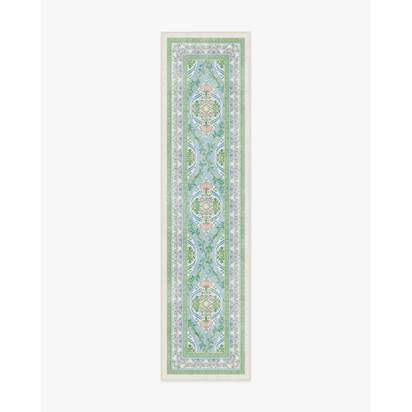 Skye Blue Multicolour Rug by Mrs. Alice - 75 x 305 cm - All-In-One Rug
