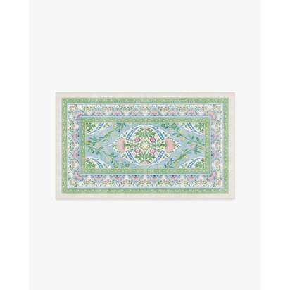 Skye Blue Multicolour Rug by Mrs. Alice - 90 x 150 cm - All-In-One Rug