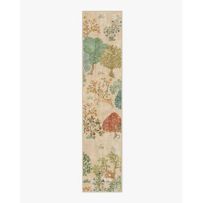 Pamir Garden Fern Rug by Sanderson - 75 x 365 cm - All-In-One Rug