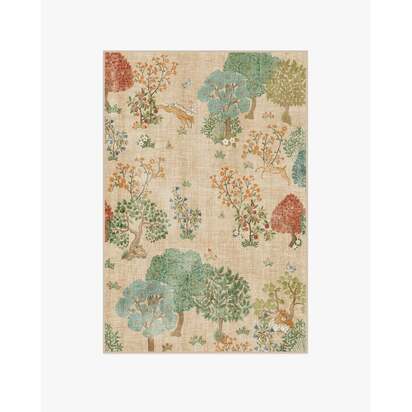 Pamir Garden Fern Rug by Sanderson - 120 x 185 cm - All-In-One Rug