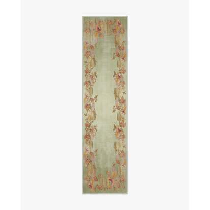 Bird of Paradise Silver Fern Rug by Sanderson - 245 Round cm - All-In-One Rug
