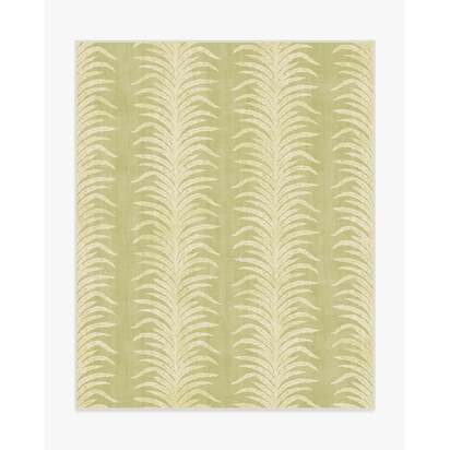 Tree Fern Matcha Green Rug by Sanderson - 245 x 305 cm - All-In-One Rug