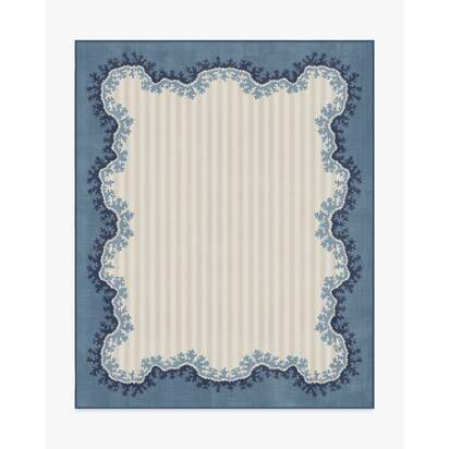 Oxbow Indigo Rug by Sanderson - 245 x 305 cm - All-In-One Rug