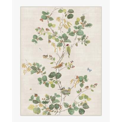 Woodland Chorus Fawn Rug by Sanderson - 275 x 365 cm - All-In-One Rug