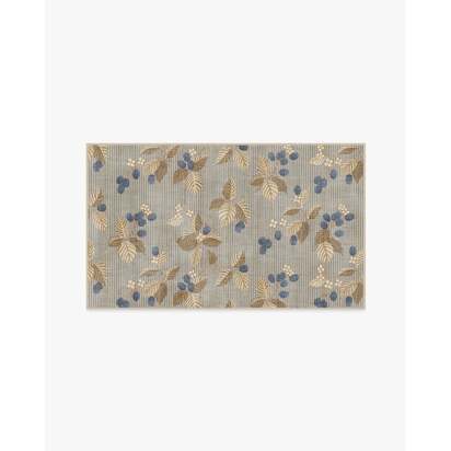 Rubus Azure & Fawn Rug by Sanderson - 90 x 150 cm - All-In-One Rug