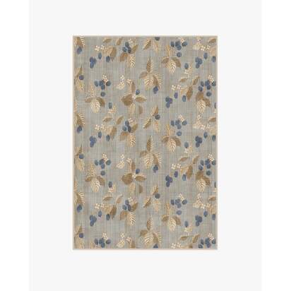 Rubus Azure & Fawn Rug by Sanderson - 120 x 185 cm - All-In-One Rug