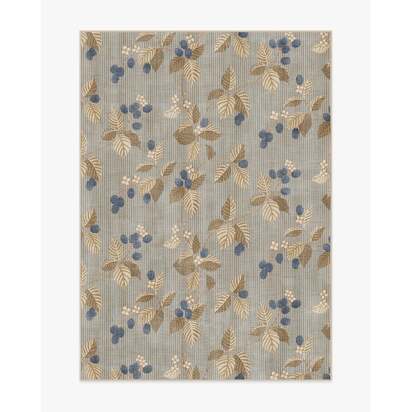 Rubus Azure & Fawn Rug by Sanderson - 150 x 215 cm - All-In-One Rug
