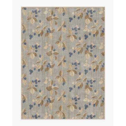 Rubus Azure & Fawn Rug by Sanderson - 275 x 365 cm - All-In-One Rug