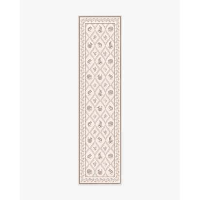 Squirrel & Hedgehog Fawn Rug by Sanderson - 200 x 290 cm - All-In-One Rug
