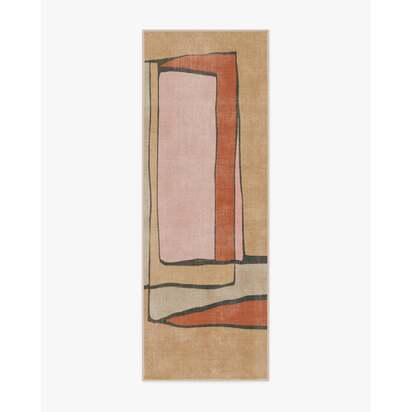 Ari Natural Multicolour Rug - 75 x 215 cm - All-In-One Rug