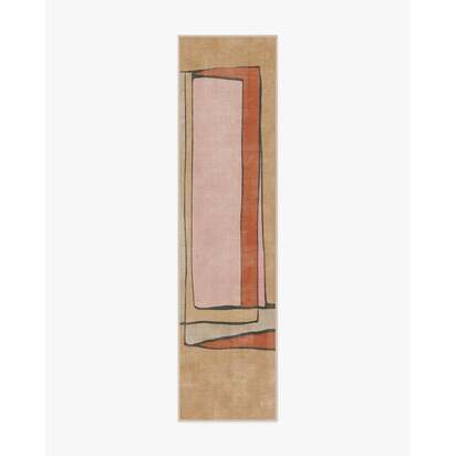 Ari Natural Multicolour Rug - 75 x 305 cm - All-In-One Rug