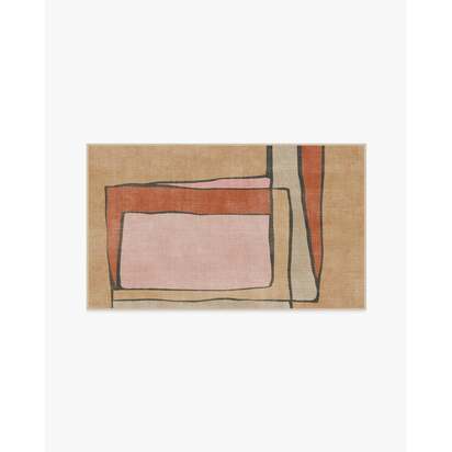 Ari Natural Multicolour Rug - 90 x 150 cm - All-In-One Rug
