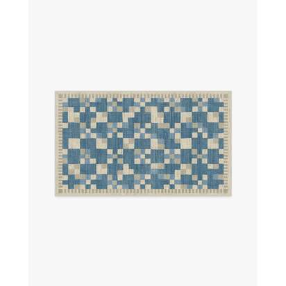Blake Blue Rug - 90 x 150 cm - All-In-One Rug