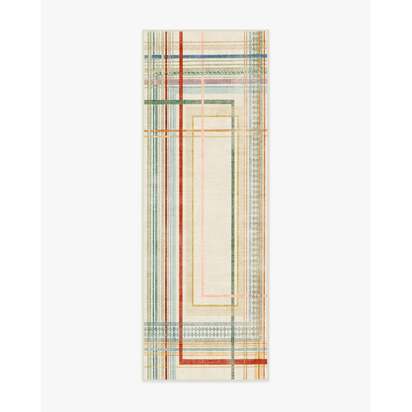 Callie Cream Multicolour Rug - 75 x 215 cm - All-In-One Rug
