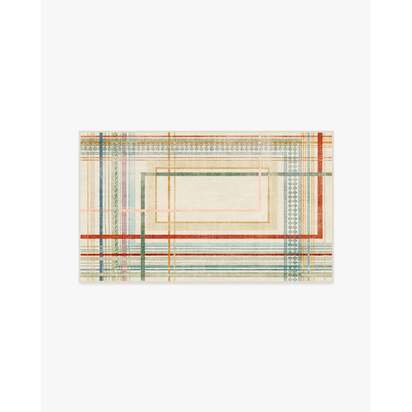 Callie Cream Multicolour Rug - 90 x 150 cm - All-In-One Rug