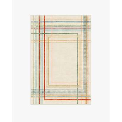 Callie Cream Multicolour Rug - 120 x 185 cm - All-In-One Rug
