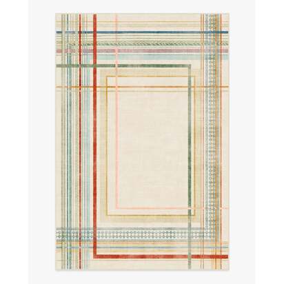 Callie Cream Multicolour Rug - 185 x 275 cm - All-In-One Rug