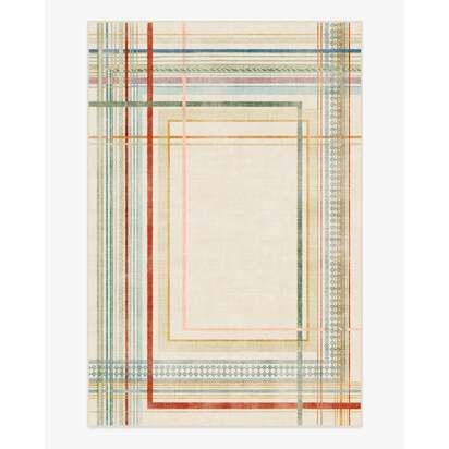 Callie Cream Multicolour Rug - 200 x 290 cm - All-In-One Rug