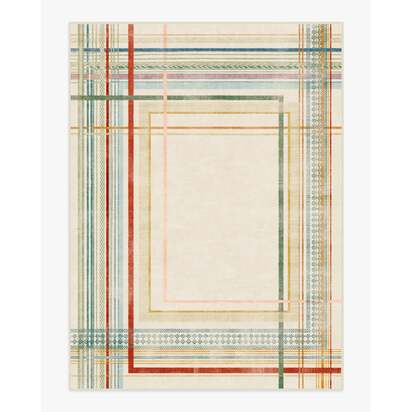 Callie Cream Multicolour Rug - 275 x 365 cm - All-In-One Rug