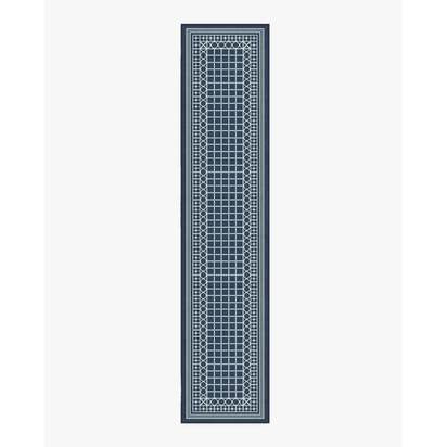 Palm Beach Navy Rug by Gray Malin - 75 x 365 cm - All-In-One Rug