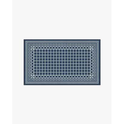 Palm Beach Navy Rug by Gray Malin - 90 x 150 cm - All-In-One Rug