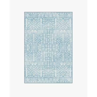 Palmetto Coastal Blue Rug by Gray Malin - 120 x 185 cm - All-In-One Rug