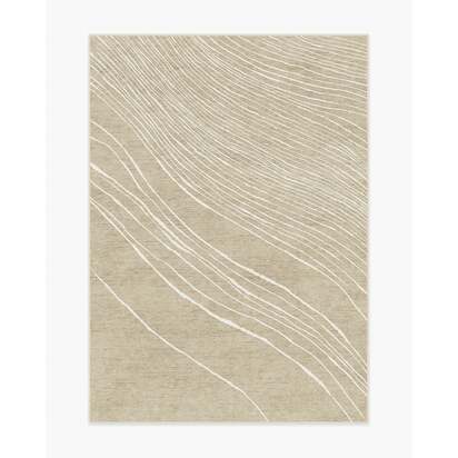 Dune Stone & Ivory Rug by The Local Project - 150 x 215 cm - All-In-One Rug