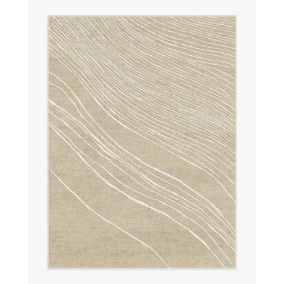 Dune Stone & Ivory Rug by The Local Project - 275 x 365 cm - All-In-One Rug