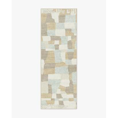 Boulder Neutral & Grey Rug by The Local Project - 75 x 215 cm - All-In-One Rug
