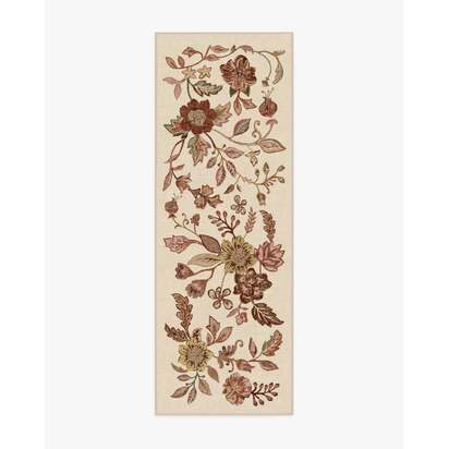 Anonna Burgundy Multicolor Rug - 75 x 215 cm - All-In-One Rug