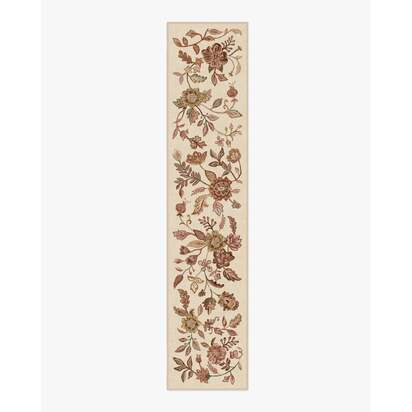 Anonna Burgundy Multicolor Rug - 75 x 365 cm - All-In-One Rug