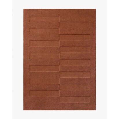 Ryder Terracotta Plush Rug - 150 x 215 cm - All-In-One Rug
