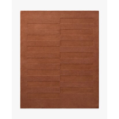 Ryder Terracotta Plush Rug - 245 x 305 cm - All-In-One Rug