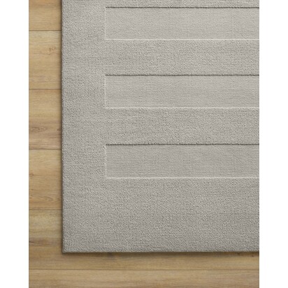 Ryder Dove Grey Plush Rug - 275 x 365 cm - All-In-One Rug