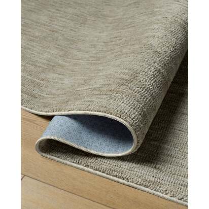 Lennox Sandstone Plush Rug - 150 x 215 cm - All-In-One Rug