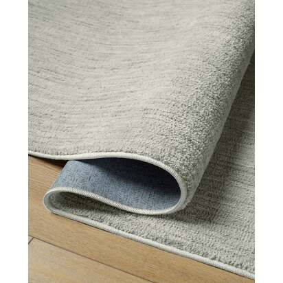 Finley Cloud Grey Plush Rug - 275 x 365 cm - All-In-One Rug