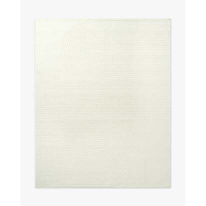 Arlo Soft White Plush Rug - 150 x 215 cm - All-In-One Rug