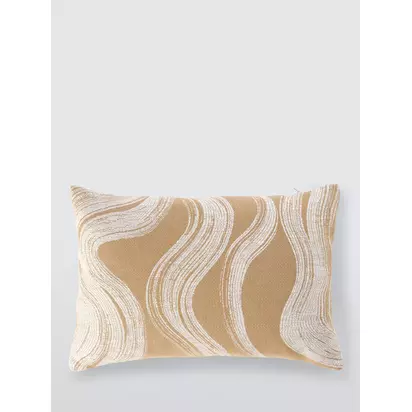 John Lewis Retreat Cushion, Caramel Caramel | 30 x 45cm